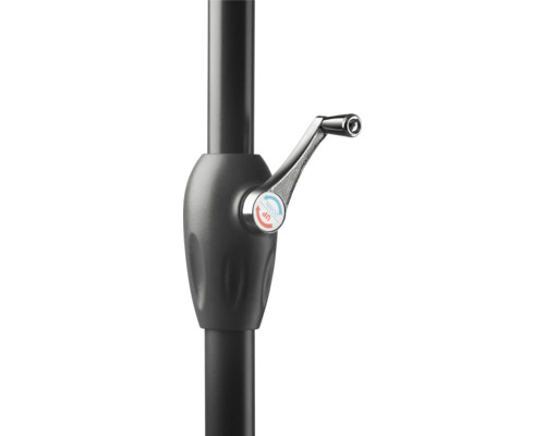 Griff zum Auf- und Zuklappen eines Sonnenschirms