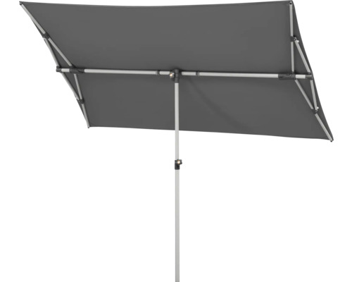 Rechteckiger Sonnenschirm mit Ständer