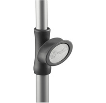 Schneider Schirme Logo auf einem Sonnenschirm