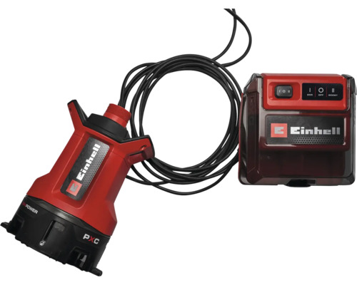 Einhell Akku-Tauchpumpe mit Steuergerät