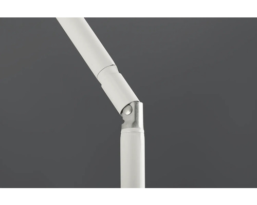 Detailaufnahme eines Gelenks einer Leuchte