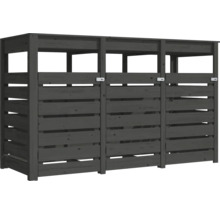 Mülltonnenbox für drei Mülltonnen