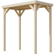 Holzpavillon mit Dach