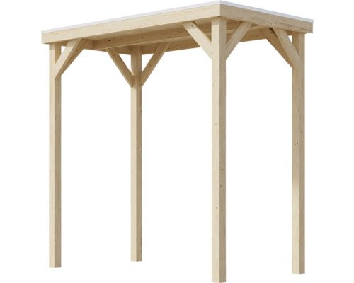 Holzpavillon mit Dach