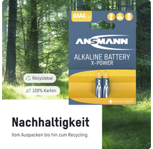 Ansmann Alkaline Batterie X-Power AAAA 1.5V Packung
