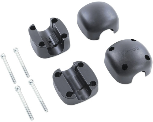 Kunststoffkappe mit Schrauben zur Befestigung