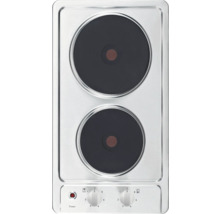 Elektrischer Kochfeldeinsatz mit zwei Kochplatten und Bedienelementen