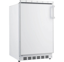 Freistehender Kühlschrank mit einer Tür und Griff