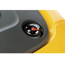 Kraftstoffanzeige einer Arbeitsmaschine