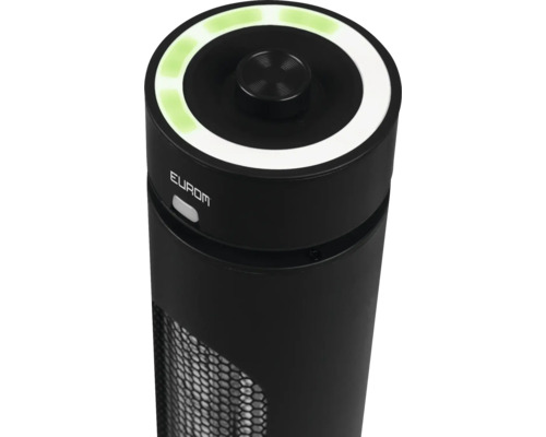 Eurom Turmventilator mit Bedienfeld und Lufteinlassgitter