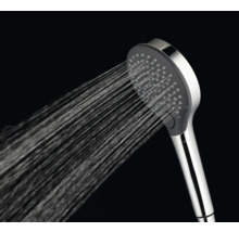 Handbrause mit laufendem Wasser