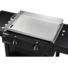 Enders Amaro Grillplatte aus Edelstahl auf schwarzem Grillwagen