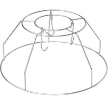 Metallischer Grillrost mit Halterung