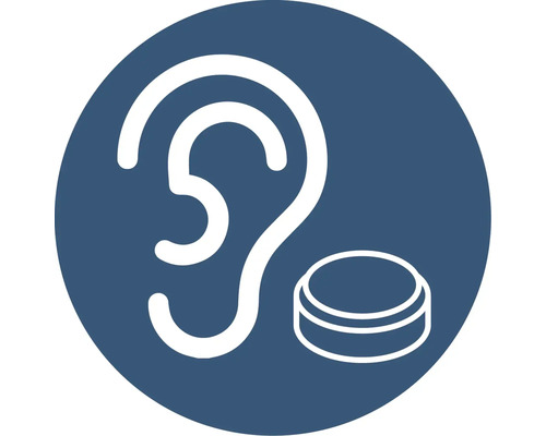 Symbol für Gehörschutz