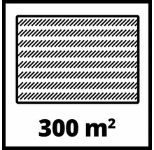 Geeignet für Flächen bis zu 300 Quadratmeter