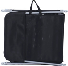 Wäschetonne mit Tragegriffen und Metallgestell