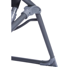 Detailansicht des Gestells eines Schaukelstuhls