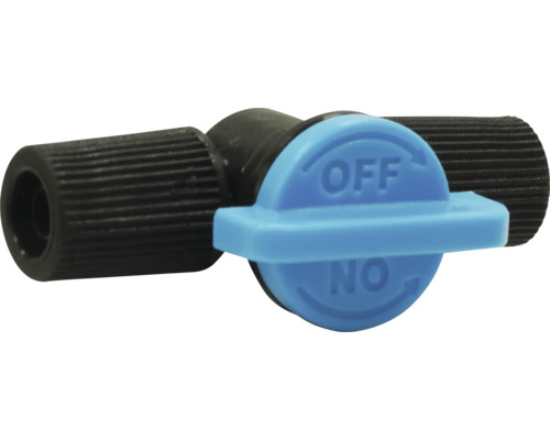 Schlauchverbinder mit Absperrhahn für Gartenschläuche