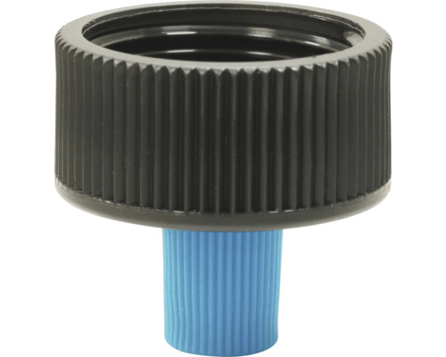 Kunststoff-Flaschenverschluss mit gerippter Oberfläche