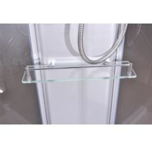 Glasablage mit Halterung in der Dusche