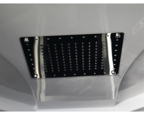 Rechteckiger Duschkopf mit mehreren Düsen