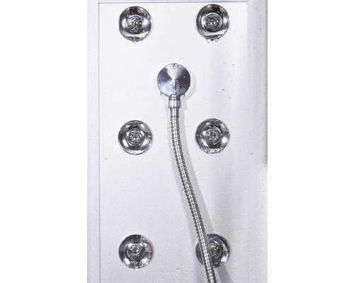 Duschpaneel mit Handbrause und Massagedüsen
