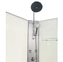 Duschelement mit Kopfbrause und Handbrause