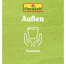 FloraSelf Logo, Außen, Handarbeit Symbol