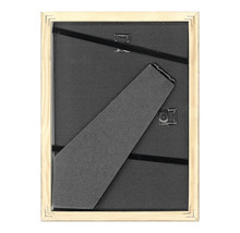 Rückseite eines Bilderrahmens aus Holz