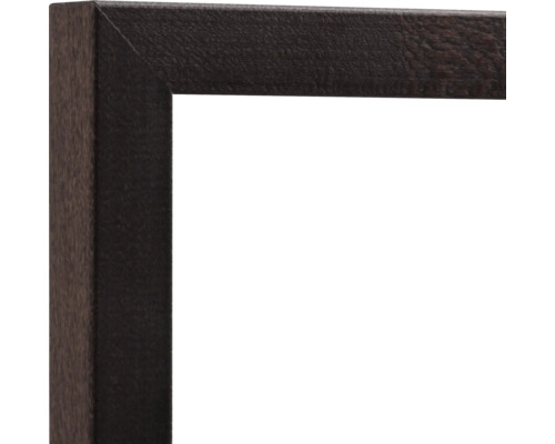 Detailansicht eines Holzbilderrahmens