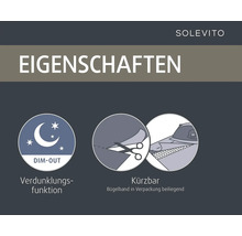 Solevito Eigenschaften: Verdunklungsfunktion Symbol und Kürzbar Symbol