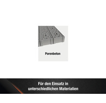 Porenbetonsteine für den Bau