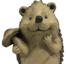Dekofigur Igel mit Pilz