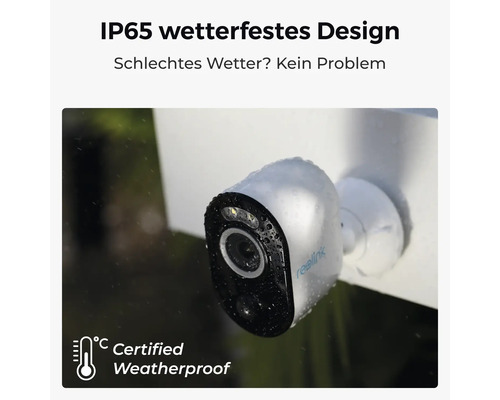 Reolink Überwachungskamera mit Wetterschutz