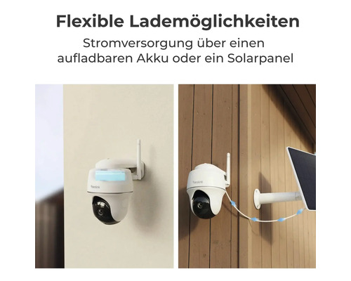 Reolink Überwachungskamera mit Akku und Solarpanel