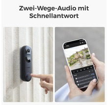 Reolink Video Doorbell mit Gegensprechanlage und Smartphone App.
