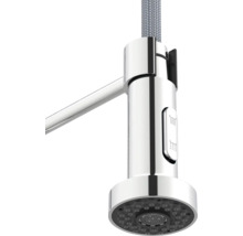 Küchenarmatur mit Brauseschlauch und Strahlregler