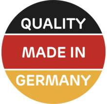 Qualitätssiegel Hergestellt in Deutschland