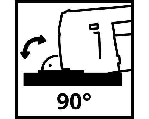 Symbol für 90 Grad Drehung