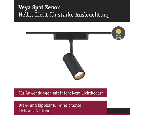 Veya Spot Zenor Schienenstrahler
