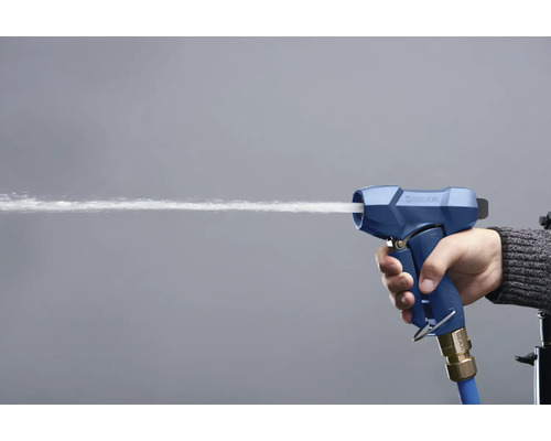 GEKA Logo Spritzpistole mit Wasserstrahl
