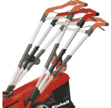 Mehrfachansicht eines Rasenmähers mit Fangkorb