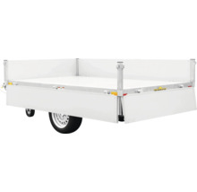 Humbaur Anhänger mit weißem Aufbau