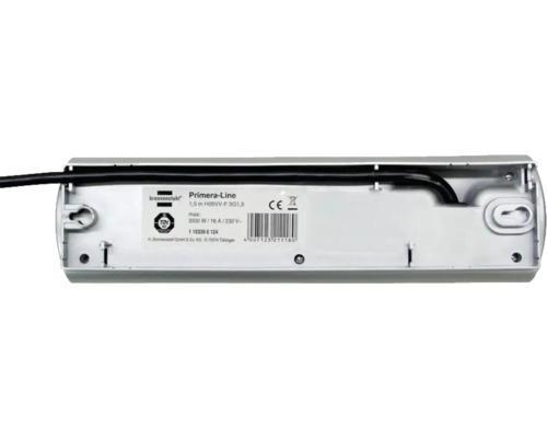 Brennstuhl Primera-Line Steckdosenleiste Rückseite