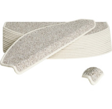 Treppenstufenmatten aus Teppich, Set