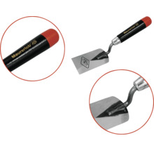 Maurerkelle mit Holzgriff und Metallblatt