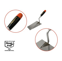 Maurerkelle aus Edelstahl mit Griff