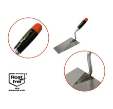 Maurerkelle aus Edelstahl mit Kunststoffgriff