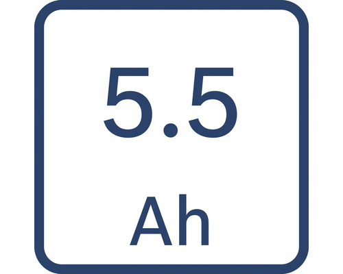 5.5 Amperestunden Kennzeichnung