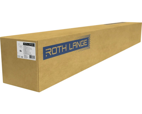 Kartonverpackung mit Roth Lange Logo
